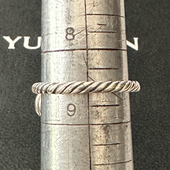 💯 Authentic David Yurman Element collection 925 solid ball ring. - Picture 4 of 5